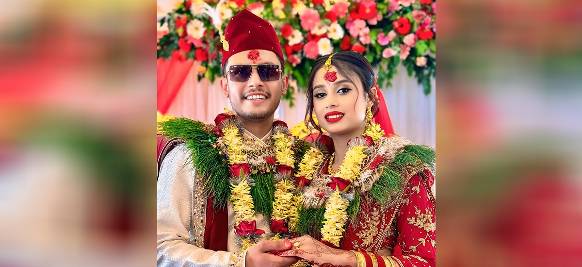 प्रिज्मासँग छुटेपछि स्नेहासँग विवाह बन्धनमा बाँधिए सागर लम्साल ‘बले’