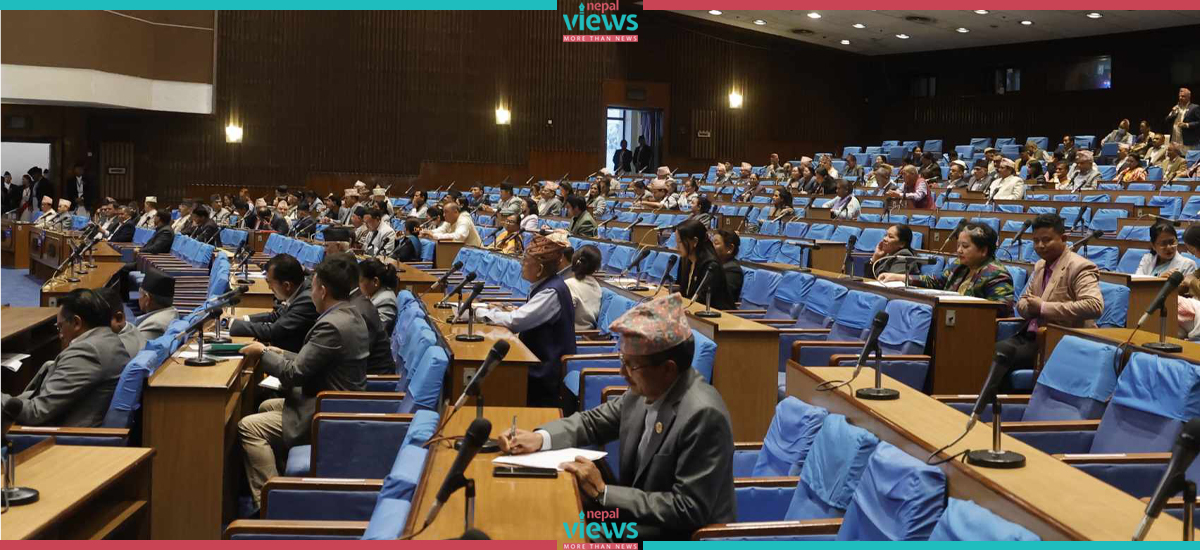 संसद् : प्रतिपक्षी बेञ्चमा एमाले, सत्तापक्षभन्दा प्रतिपक्ष बढी (तस्वीरहरू)