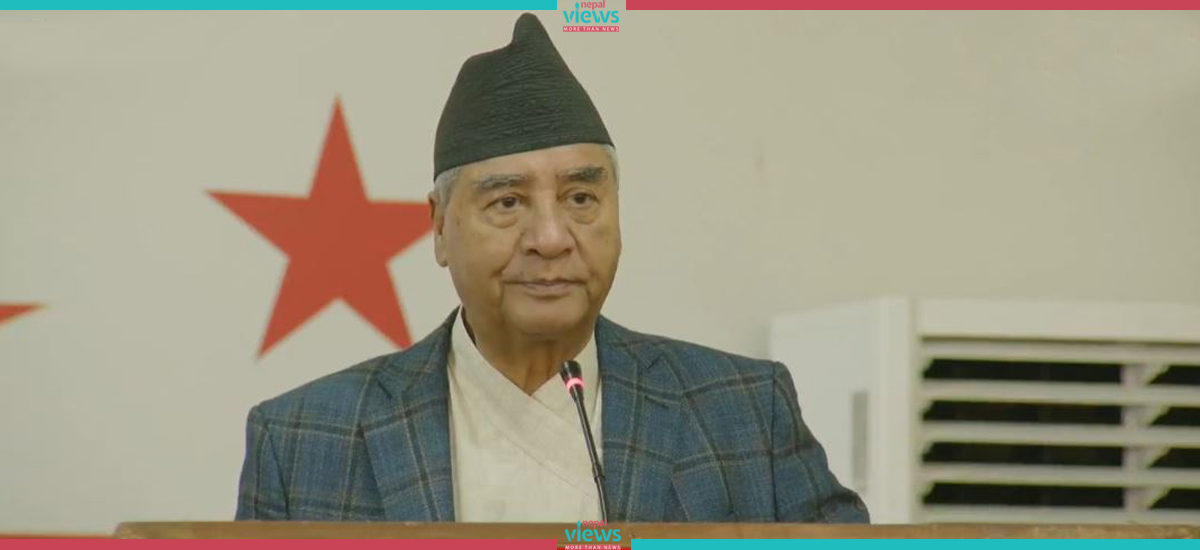 दशैंले समुदाय, परिवार र व्यक्तिबीचको एकतालाई अझ सुदृढ बनाउँदै आएको छ : देउवा