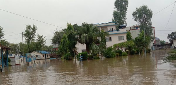 कैलालीमा बाढीको बितण्डा, भजनीका  अधिकांश वडा डुबानमा एक जनाको मृत्यु