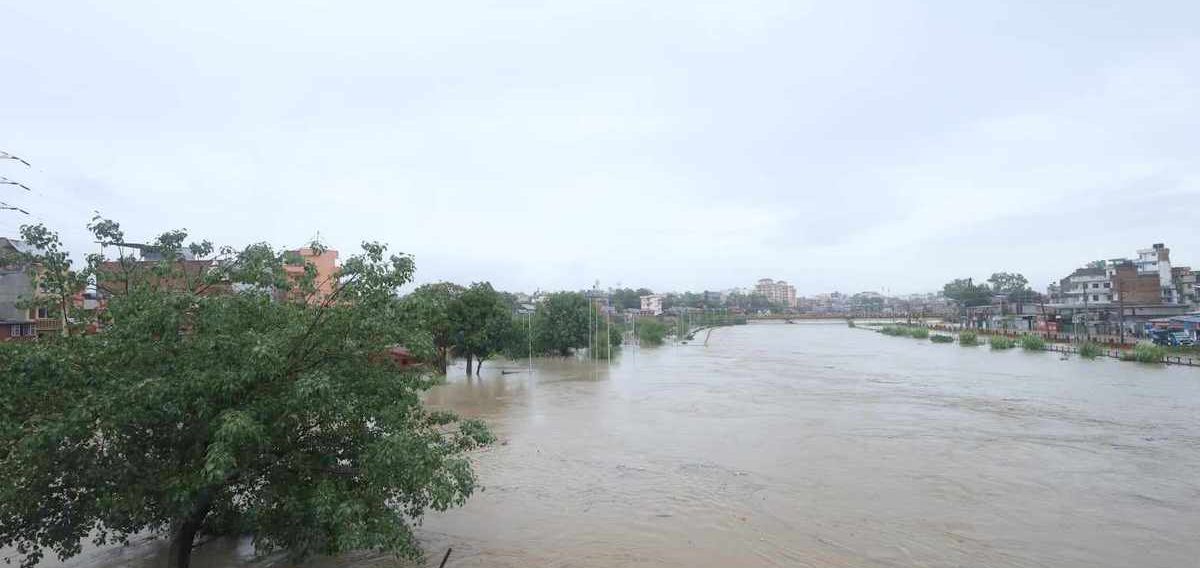 विष्णुमतीमा जलसतहले खतराको तह पार ग-यो, टेकु दोभानमा उच्च सतर्कता अपनाउन आग्रह