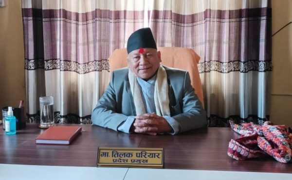 कर्णाली प्रदेश प्रमुख परियारले गरे विधेयक प्रमाणीकरण