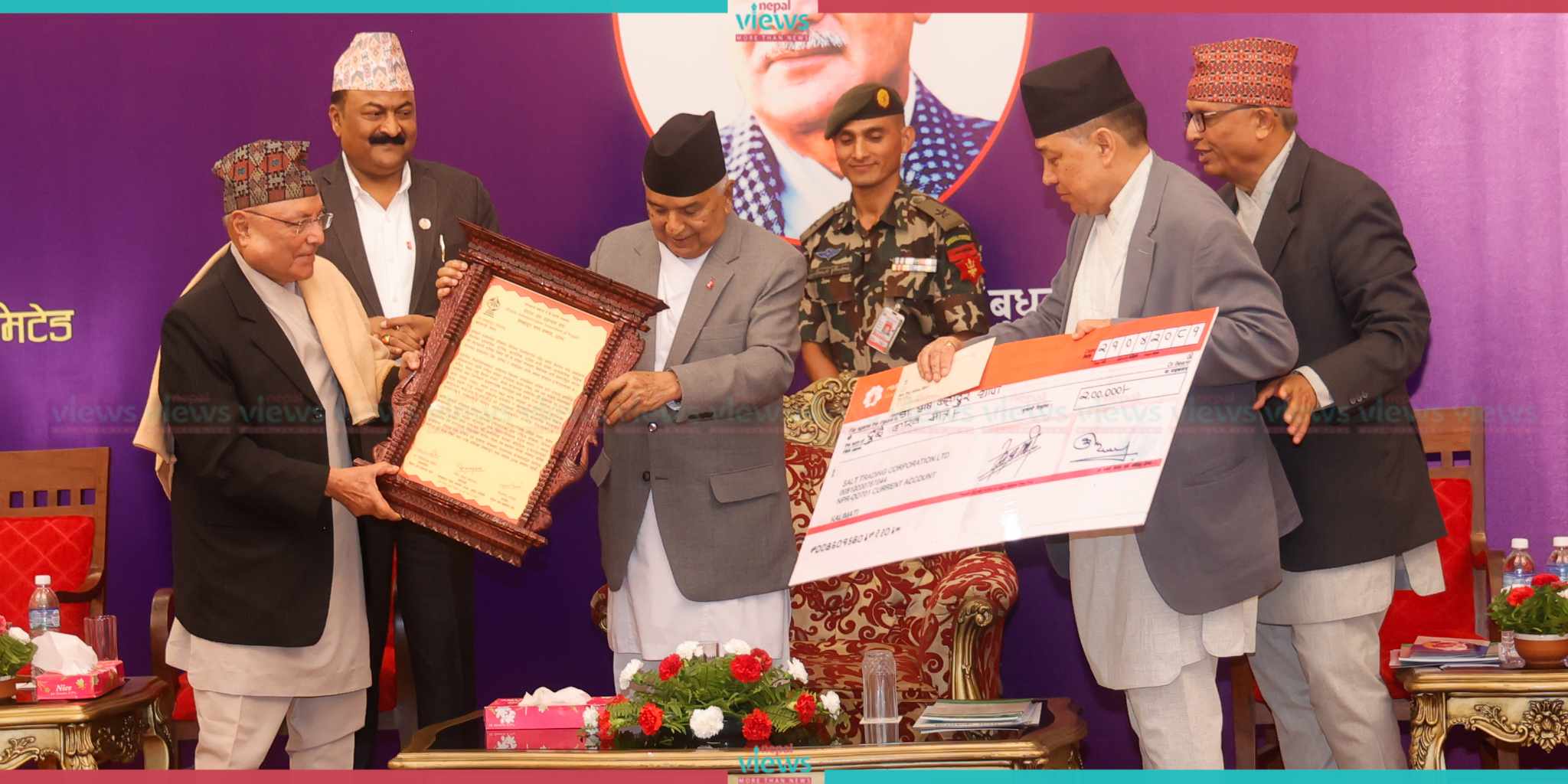 ‘हेमबहादुर मल्ल सम्मान २०७९’ डा. थापालाई प्रदान