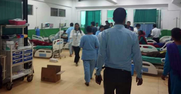 जाजरकोटमा जीप दुर्घटना हुँदा चालकको मृत्यु, १४ जना घाइते