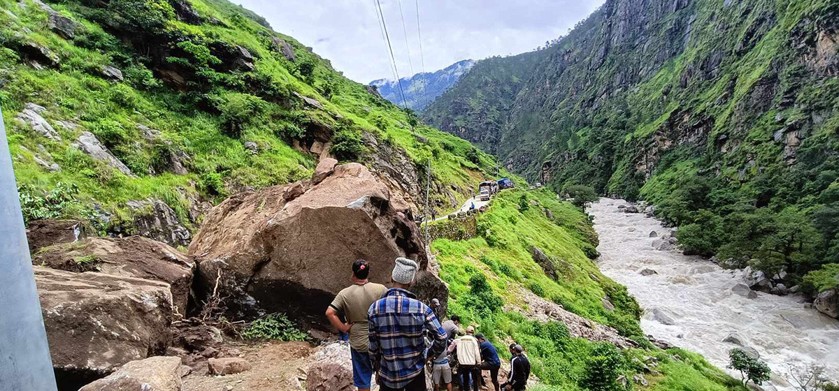 कालिकोट–जुम्ला सडकखण्ड एकतर्फी रुपमा सञ्चालन
