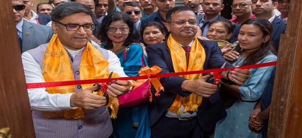भारतीय विदेश सचिव मिश्रीले गरे नेपाल भाषा परिषद्को नयाँ भवन उद्घाटन