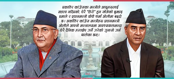 कांग्रेस-एमालेमा बढ्दो अविश्वास : संविधान संशोधन न शासकीय सुधार, गठबन्धन नै भत्किने भय