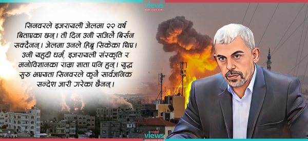 यी हुन् हमासका नयाँ नेता, जो युद्धबाटै इजरायललाई ध्वस्त पार्न चाहन्छन्