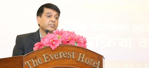 लगानीकर्तालाई निषेध र नियन्त्रण नगरौँ : अध्यक्ष ढकाल 