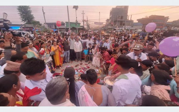 कैलालीमा मनाइयो ‘गुरही’ पर्व