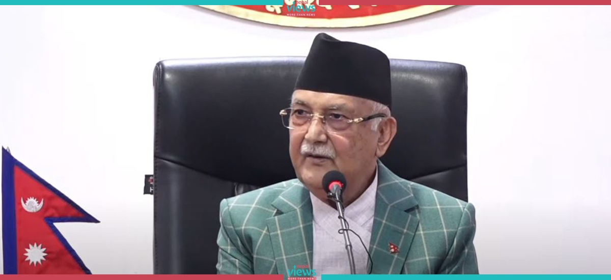 मन्त्रीहरूसँग कार्यसम्पादन सम्झौता गर्दै ओलीले भने- यो बिरालो बाँधेको जस्तो होइन !