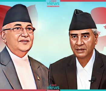 ओली र देउवाबीच भेटवार्ता, सत्ता सहकार्यलाई अझ प्रभावकारी र सुदृढ गर्ने विषयमा छलफल