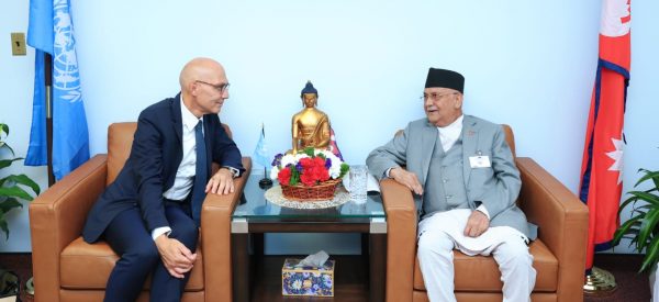 नेपालको शान्ति प्रक्रिया विश्वका लागि नमुना : प्रधानमन्त्री