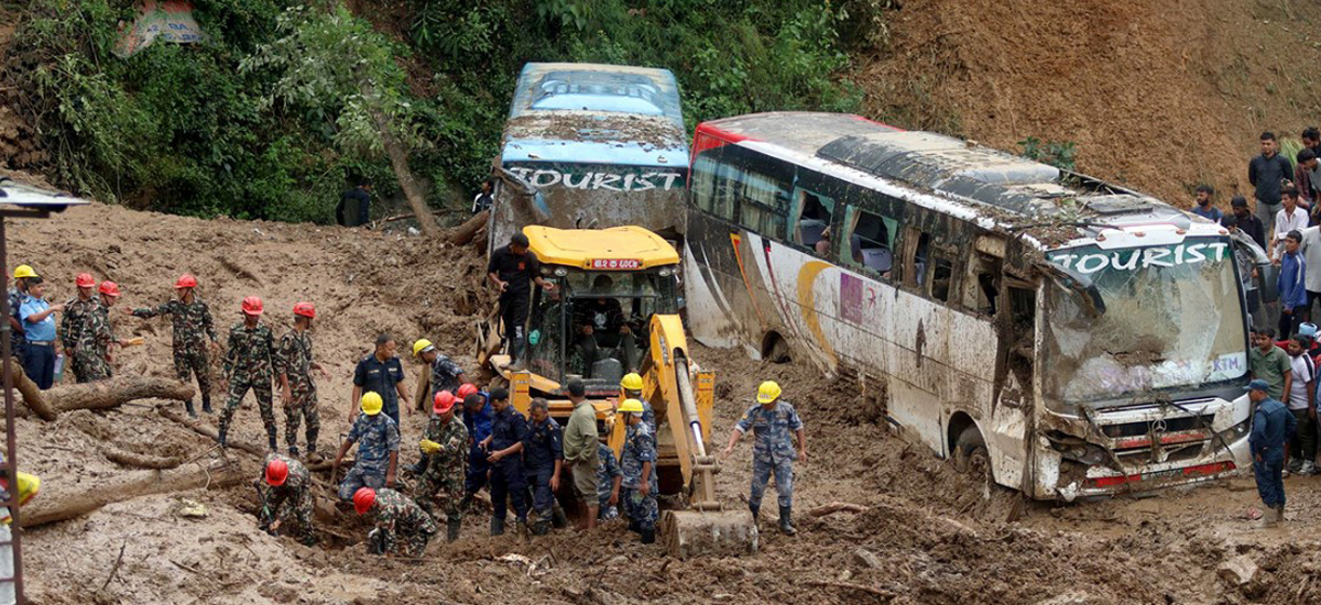 बाढीपहिरो र डुबानमा परी हालसम्म १९२ को मृत्यु, ३० जना बेपत्ता