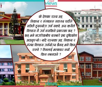 राज्यको विश्वसनीयता नै धरापमा परेपछि नागरिकले कसरी विश्वास गर्ने ?