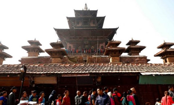 कुमारीले दर्शन गरेपछि तलेजु भवानीको मूर्ति पुनःस्थापना