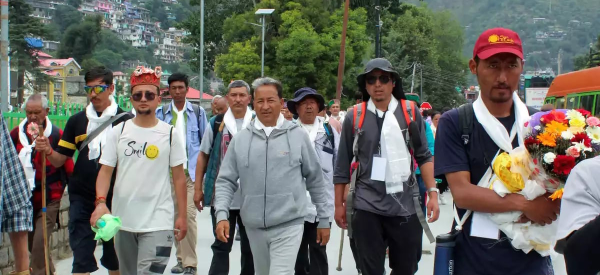 सोनाम वाङ्गचुक नेतृत्वको ‘जलवायू मार्च’ लाई दिल्ली प्रवेशमा रोक