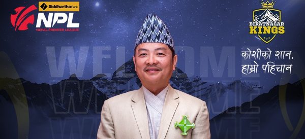 दयाहाङ राई विराटनगर किङ्सको गुडविल एम्बेस्डर