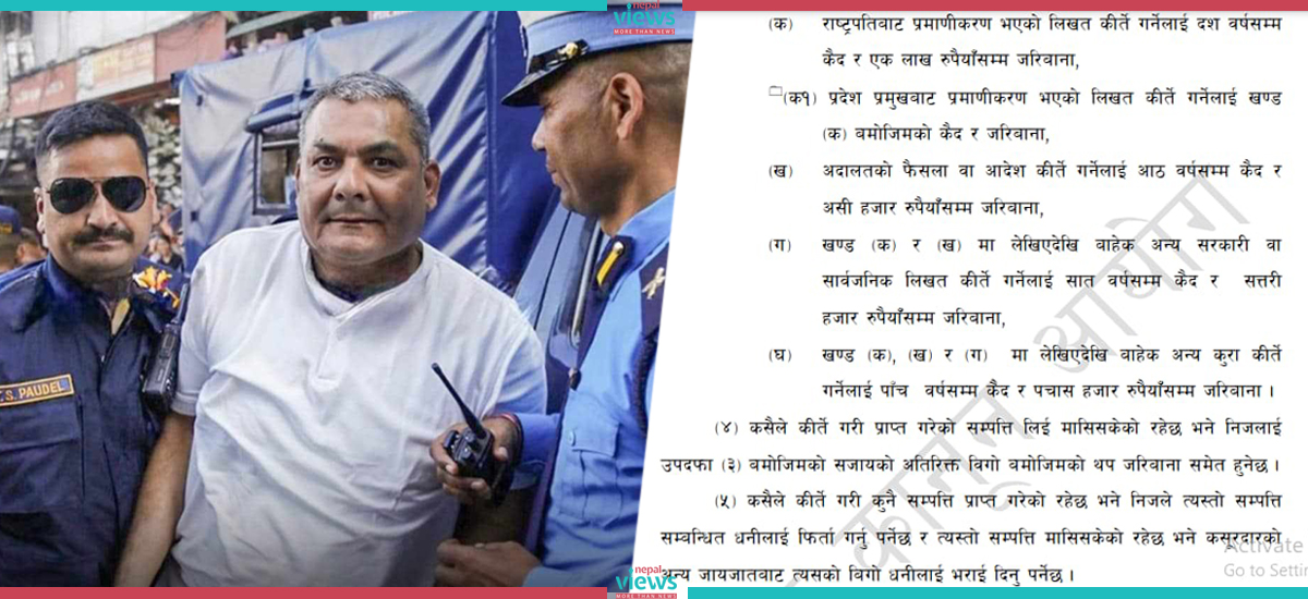 ‘पटके’ सूचिमा रहेका प्रसाईंविरुद्ध मुद्दाको खात, हुनसक्छ सातवर्ष कैद !