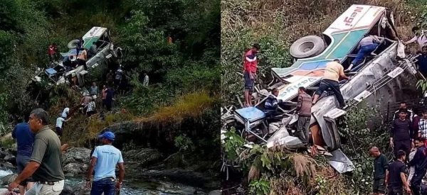 उत्तराखण्ड बस दुर्घटना : मृत्यु हुनेको सङ्ख्या ३६ पुग्यो