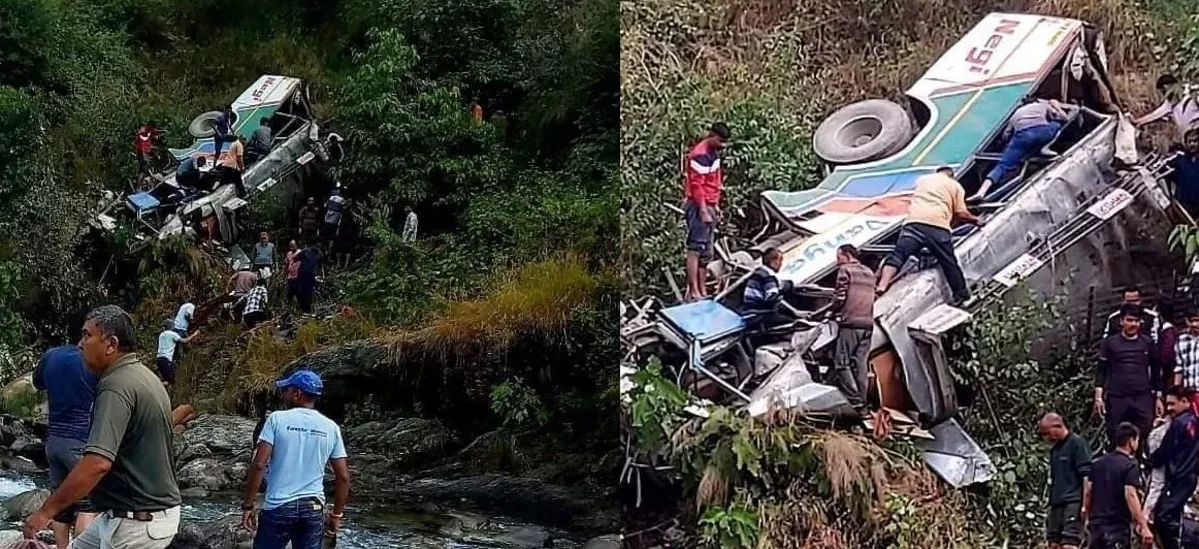 उत्तराखण्ड बस दुर्घटना : मृत्यु हुनेको सङ्ख्या ३६ पुग्यो