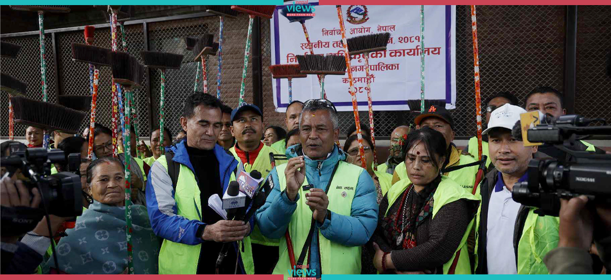 कीर्तिपुरको मेयरमा स्वतन्त्र उम्मेदवार मानवले दिए उम्मेदवारी