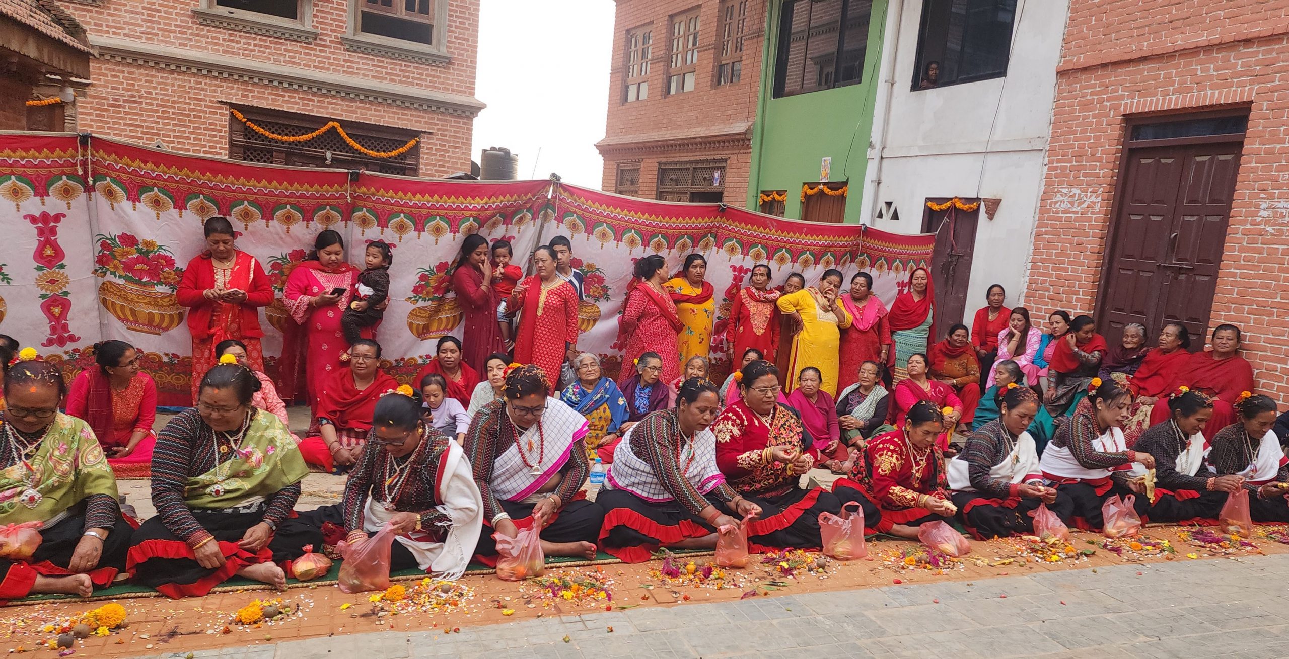 विधिपूर्वक गरियो म्हः पूजा