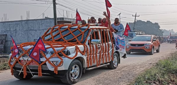नेपाललाई विश्वकपमा पुर्‍याउन नेतृत्व गरेकी पूजाको गृहनगरमा शोभायात्रा