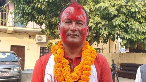 मोरङको ग्रामथान गाउँपालिका अध्यक्षमा माओवादीका माझी विजयी