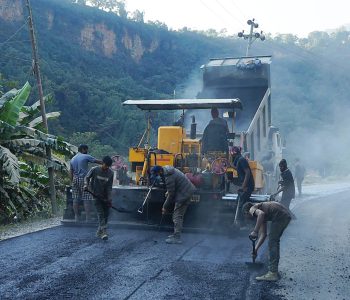 मुग्लिन–पोखरा सडक स्तरोन्नति : ७३ किलोमिटर कालोपत्र