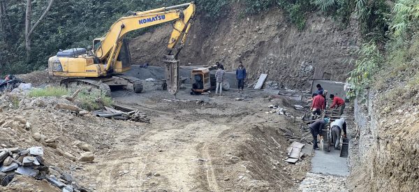 मादी–मर्स्याङ्दी करिडोर निर्माण कार्य पुनः सुरु