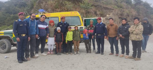 कोठामा थुनिएका चार बालबालिकाको उद्धार