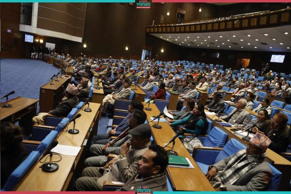 ‘आमसञ्चार परिषद् विधेयक,२०८१ माथी विचार गरियोस्’ भन्ने प्रस्ताव सर्वसहमतिले स्वीकृत