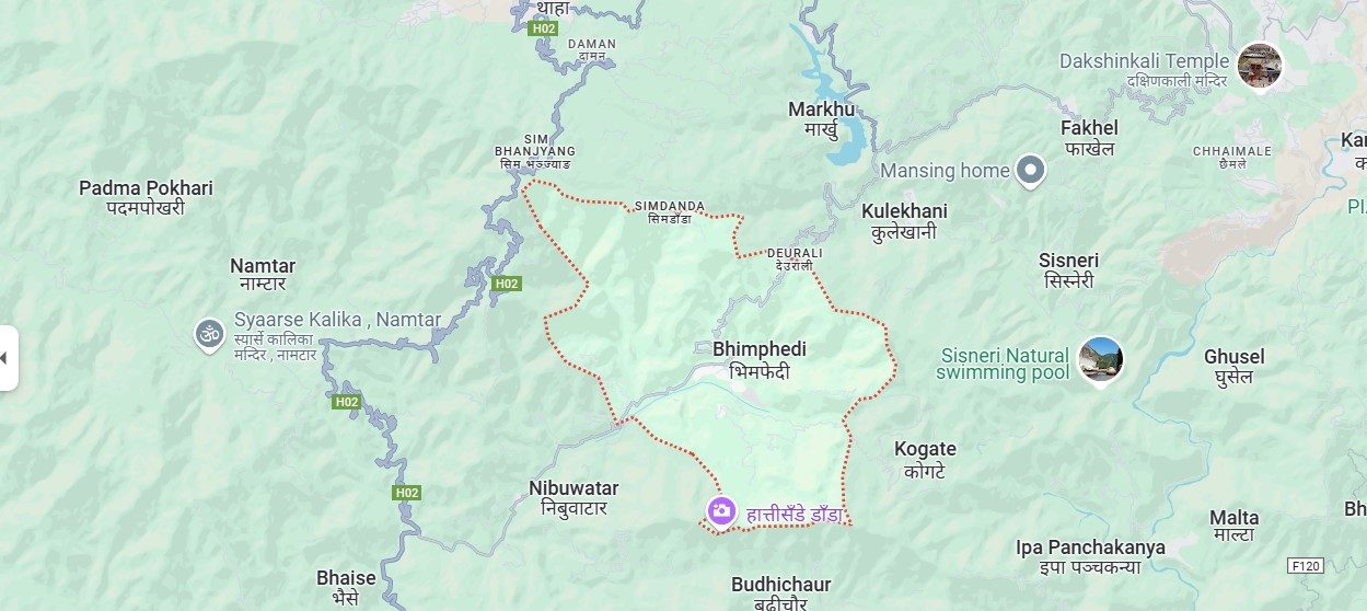 भीमफेदीमा भीरबाट लडेर महिलाको मृत्यु
