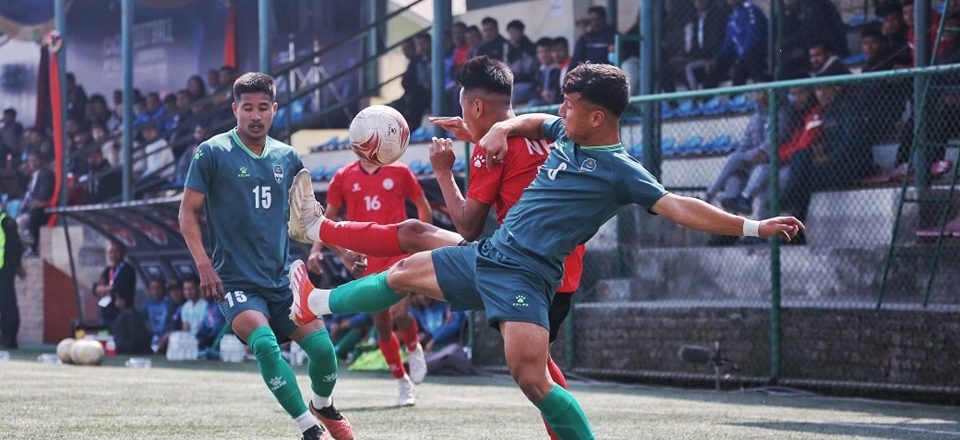 एनआरटीलाई हराउँदै आयोजक केपी एफसी सेमिफाइनलमा