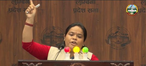 काङ्ग्रेस लुम्बिनीको सचेतकमा धनलक्ष्मी श्रेष्ठ