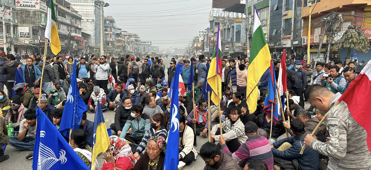 पाथीभरा विवाद : सङ्घर्ष समितिले फिर्ता लियो हड्ताल, यातायात बन्द कार्यक्रम जारी