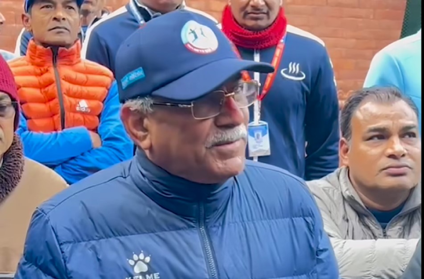 म्याग्दीमा मर्निङवाकमा निस्किएका प्रचण्डले गरे स्थानीयसँग अन्तरक्रिया (भिडिओसहित)