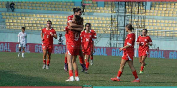 अन्तर्राष्ट्रिय महिला च्याम्पियनसिप : बिमलाको गोलमा नेपालको विजयी सुरुवात (तस्वीरहरु)