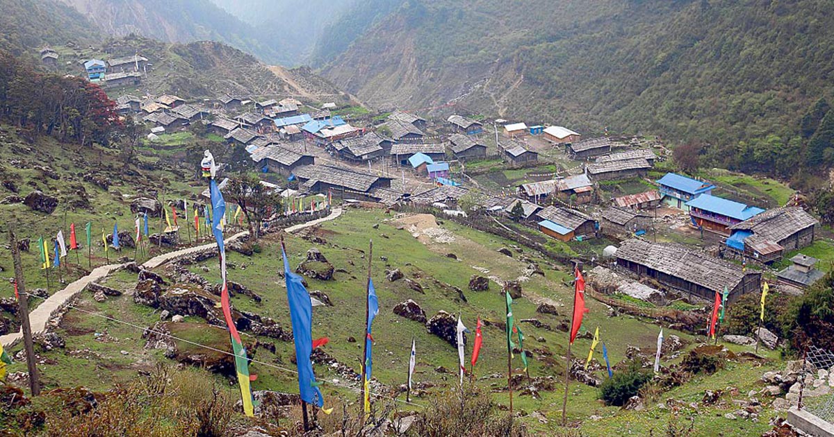 ओलाङचुङ्गोलामा सुक्खा बन्दरगाह निर्माणको प्रयास