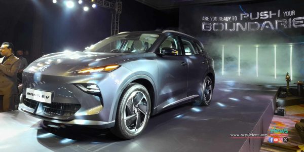 एमजीको नयाँ विद्युतीय गाडी ‘MGS5EV’ नेपालमा सार्वजनिक