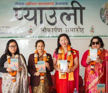 बालिका बान्तवाको उपन्यास प्याउली सार्वजनिक