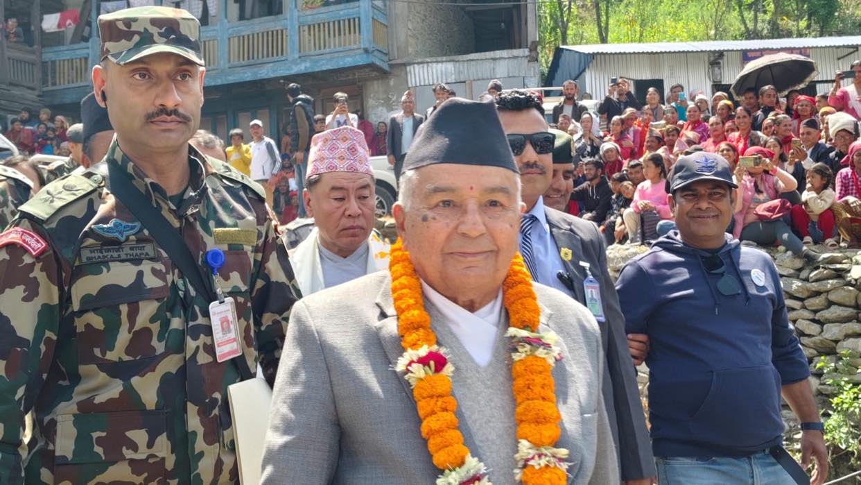 गणतन्त्रमा शासनमा बसेर खराब गर्नेलाई दण्डित गर्ने अधिकार छ : राष्ट्रपति