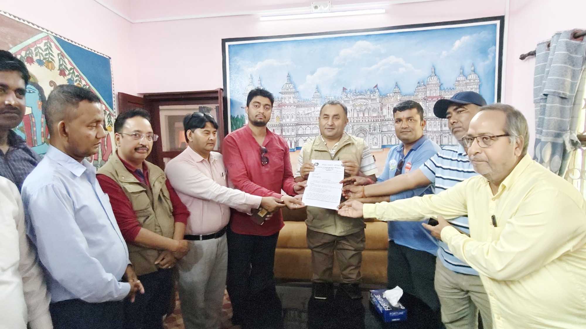 पत्रकार र सञ्चारगृहमा भएको आक्रमणप्रति सरकारलाई महासङ्घको ध्यानाकर्षण पत्र