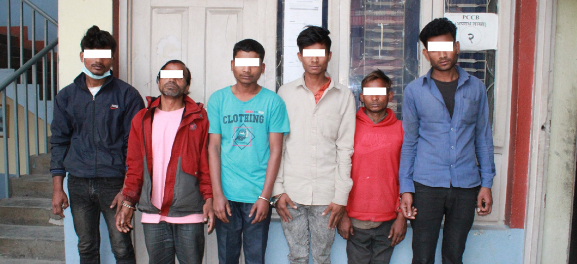 माकलबारीमा हत्या गरी शव गाडेको आरोपमा एक भारतीयसहित ६ जना पक्राउ