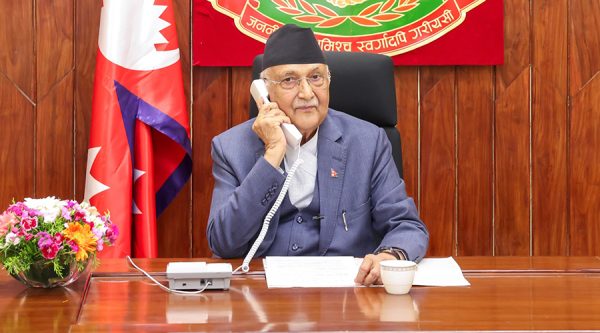 ओली र एर्दोगानबीच टेलिफोन वार्ता-विपिनको रिहाइका लागि थप पहल गरिदिन आग्रह