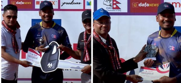 ललित बने ‘प्लेयर अफ द टुर्नामेन्ट’ र ‘बेस्ट बलर’