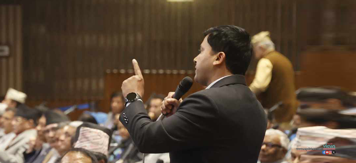 प्रधानमन्त्रीको सम्बोधनमा अवरोध खडा गरेपछि एमाले आक्रोशित