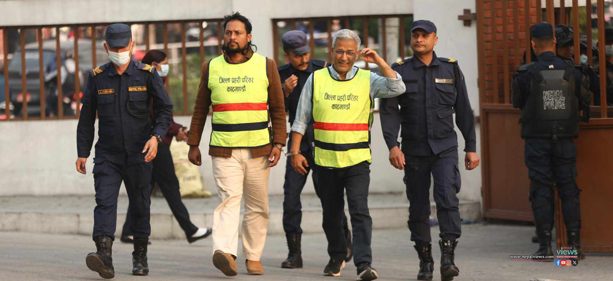 रवीन्द्र मिश्रको हिरासत अवधि थप पाँच दिन लम्बियो