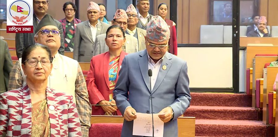 कुलमानलाई हटाएको विरोधमा राष्ट्रिय सभा बैठक पनि अवरुद्ध